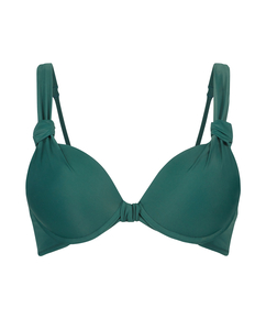 Vorgeformtes Bügel-Bikinitop Luxe Cup E +, grün