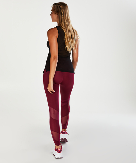 HKMX Sportlegging hohe Taille Level 2, Lila