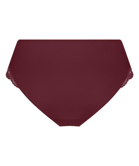 Hochsitzender Slip Sophie, Rot