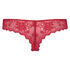 String Invisible Lace back, Rouge