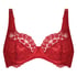 Soutien-gorge à armatures non-préformé Daisy, Rouge