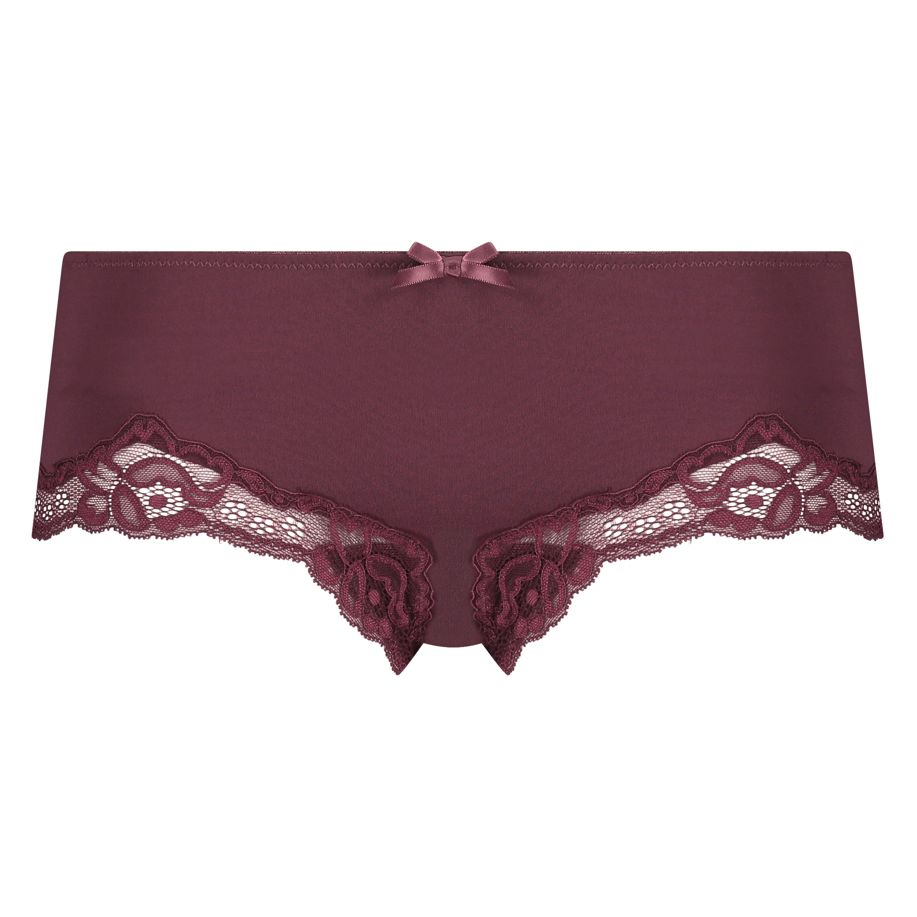 Boxer Secret lace, Rouge, main