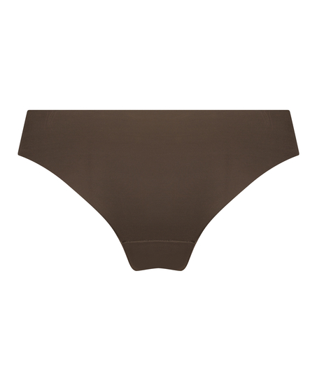 Slip br&eacute;silien Invisible, marron
