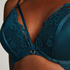 Soutien-gorge push-up à armatures préformé Riri, Bleu