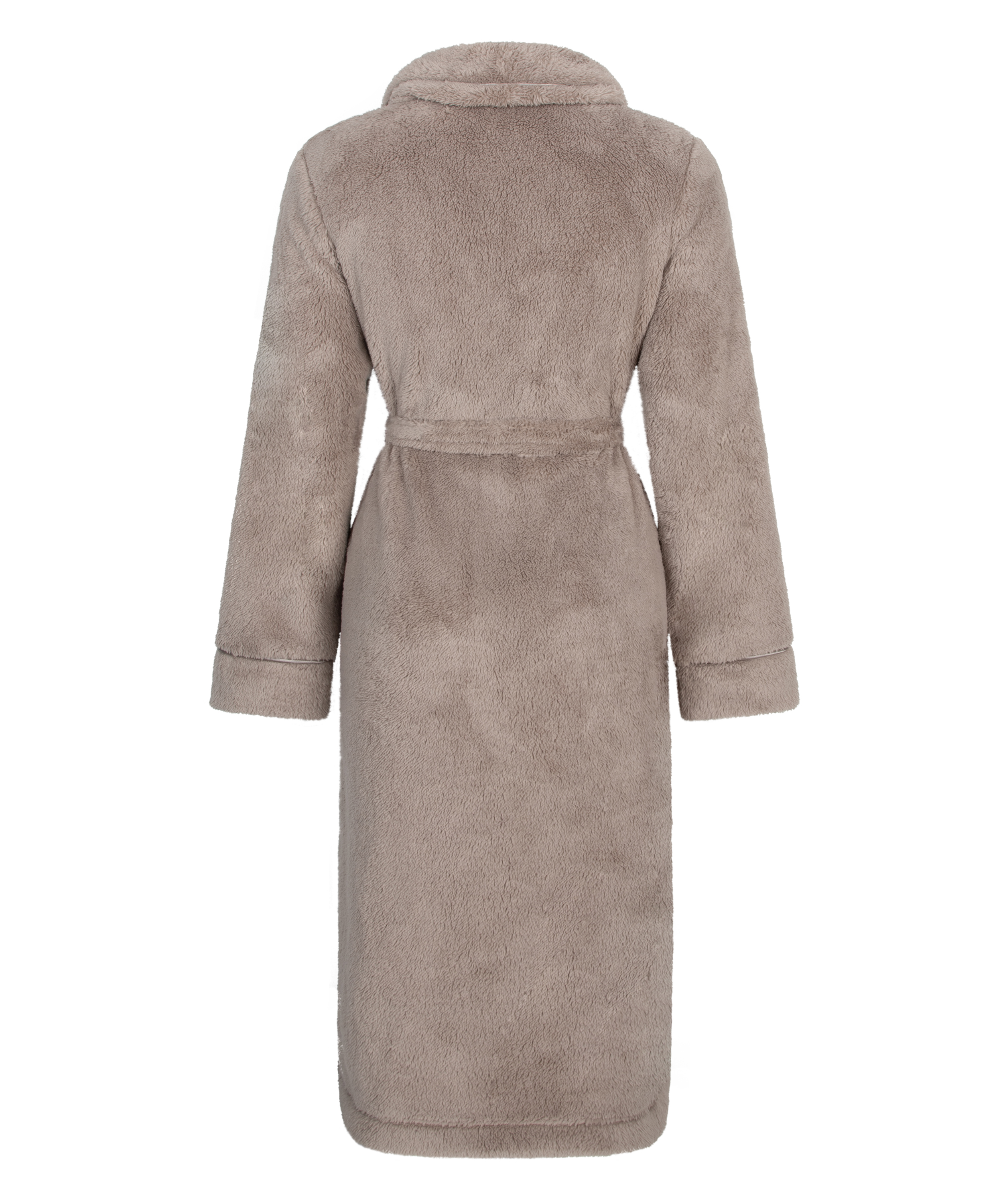 Bademantel Fleece, Beige, main