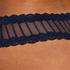 Brazilian V-shape mesh, Blau