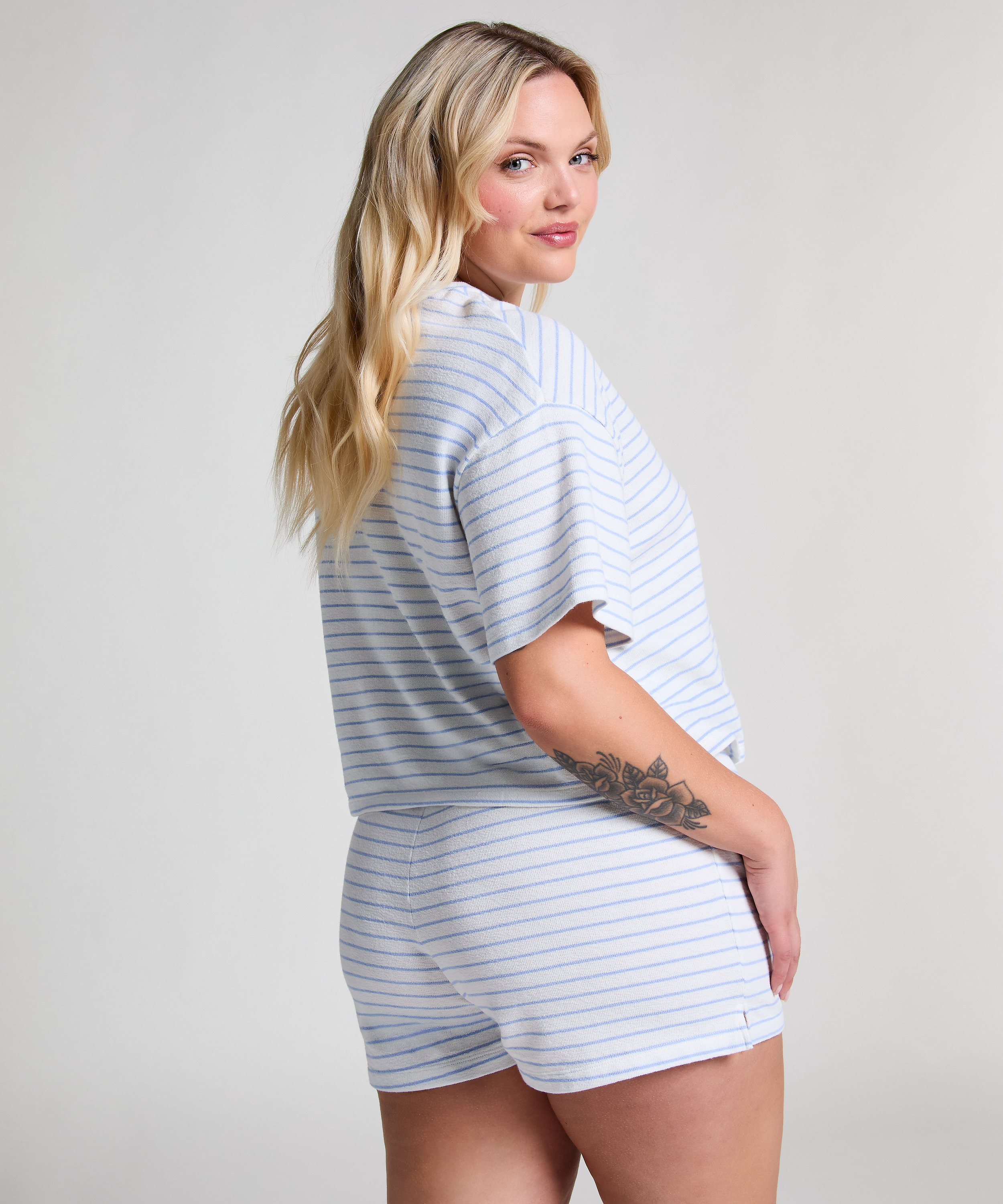 Pyjamatop, Blau, main