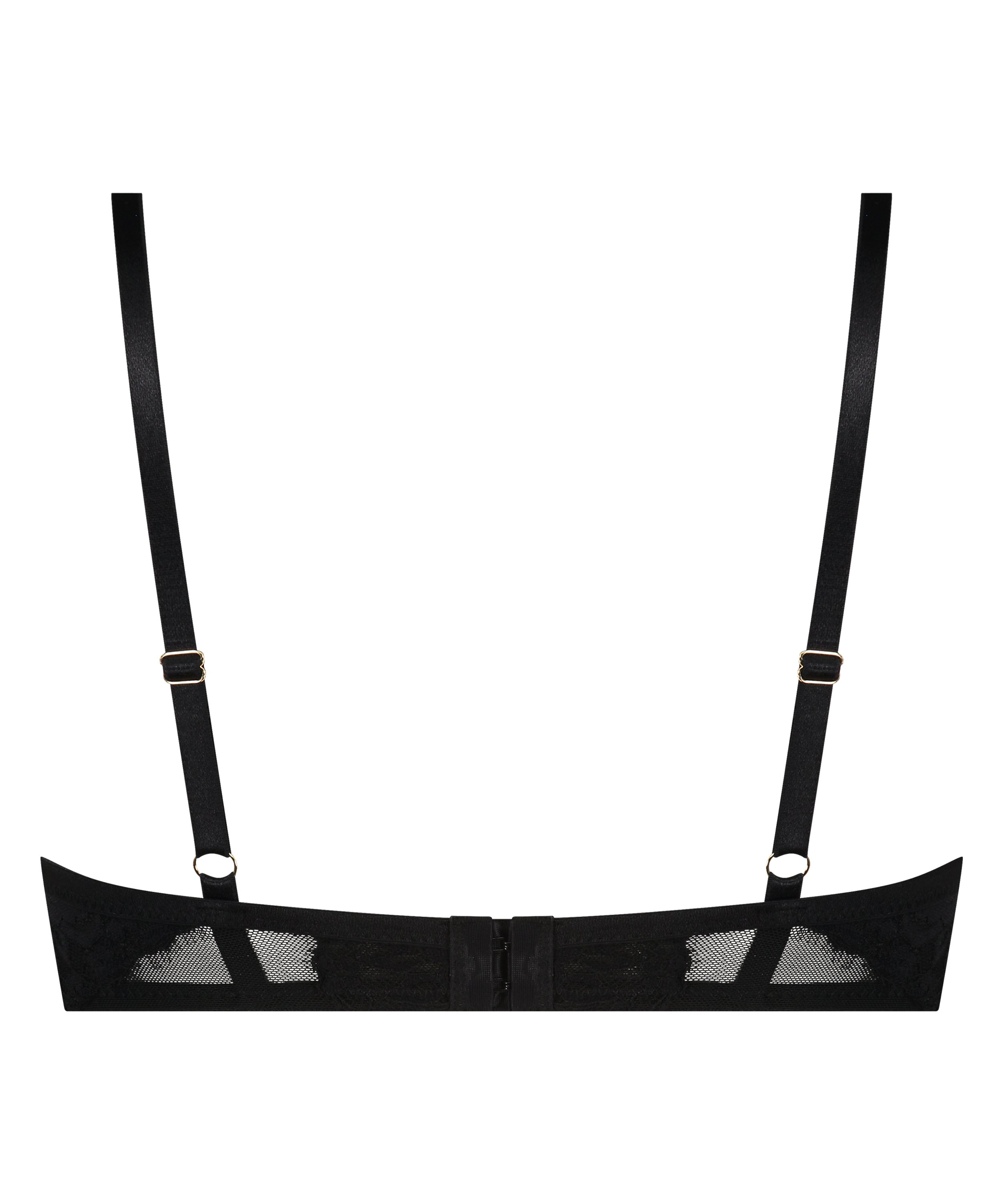 Unwattierter Bügel-BH Kali, Schwarz, main