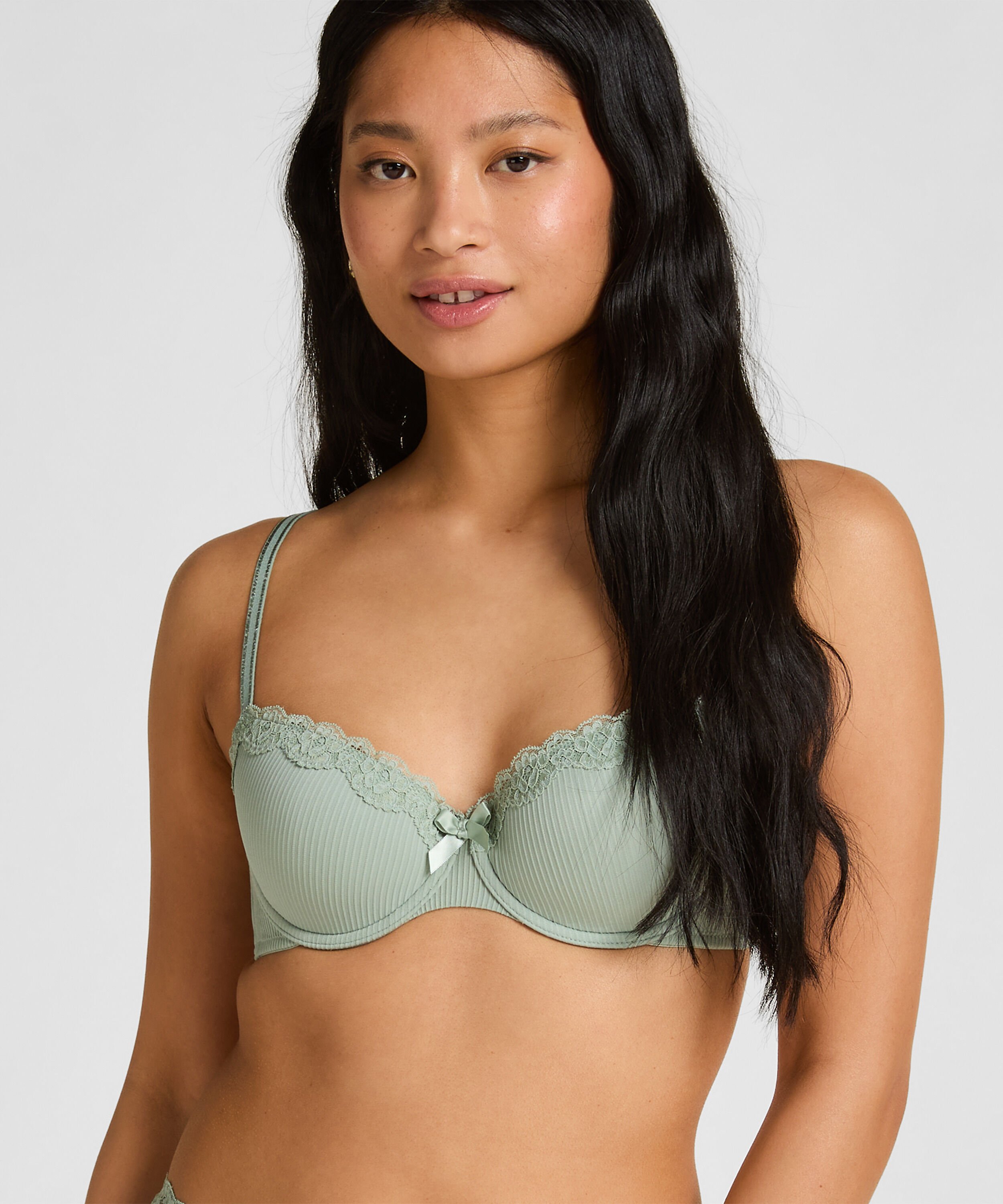 Soutien-gorge à armatures rembourré Lola, Vert