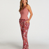 Tall Pyjamahose Woven, Rose