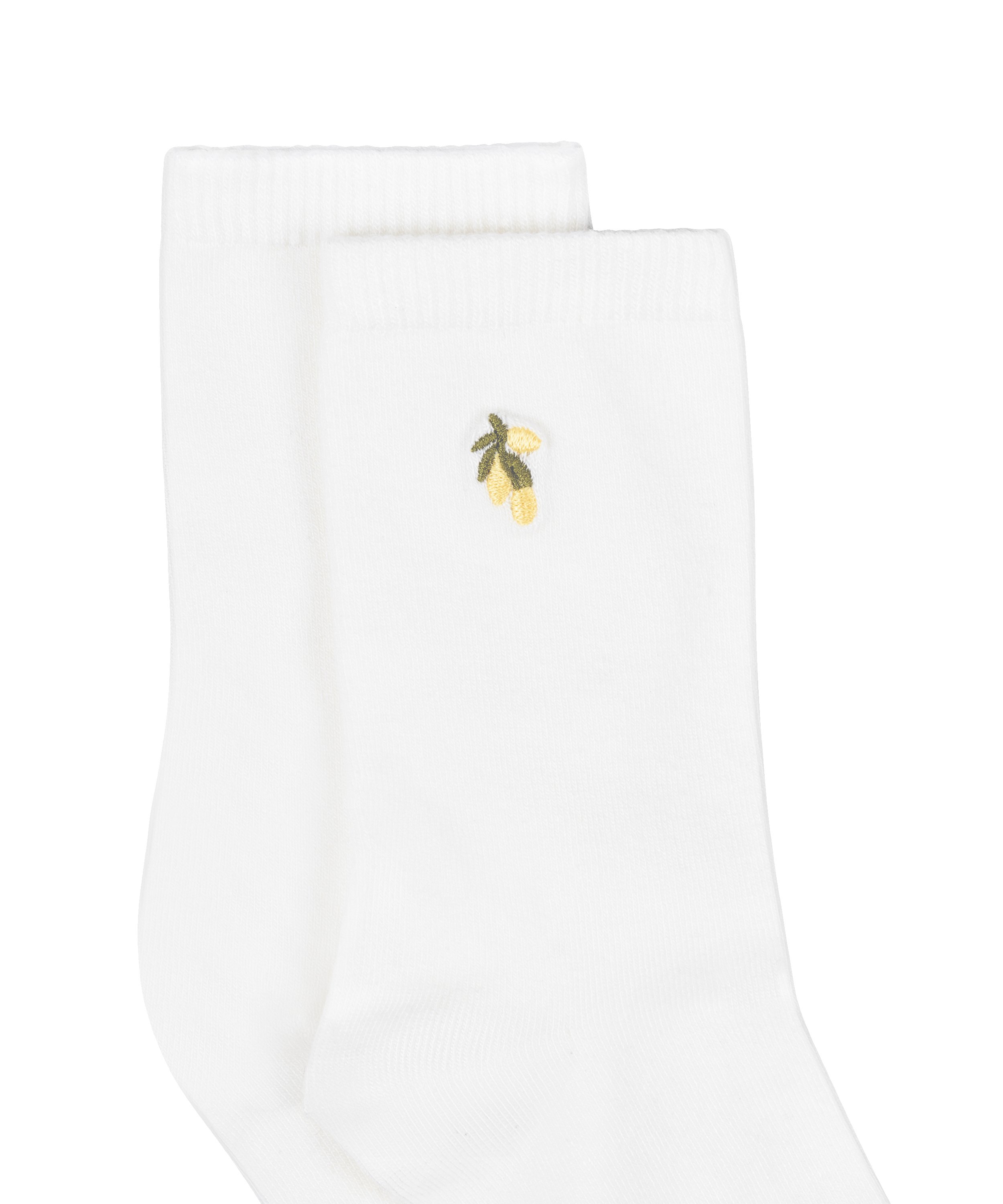 Chaussettes courtes en modal, Blanc, main