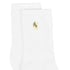 Chaussettes courtes en modal, Blanc