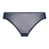 Slip br&eacute;silien taille haute Kimberley, Bleu