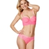 Padded longline bra Andrea, Rose