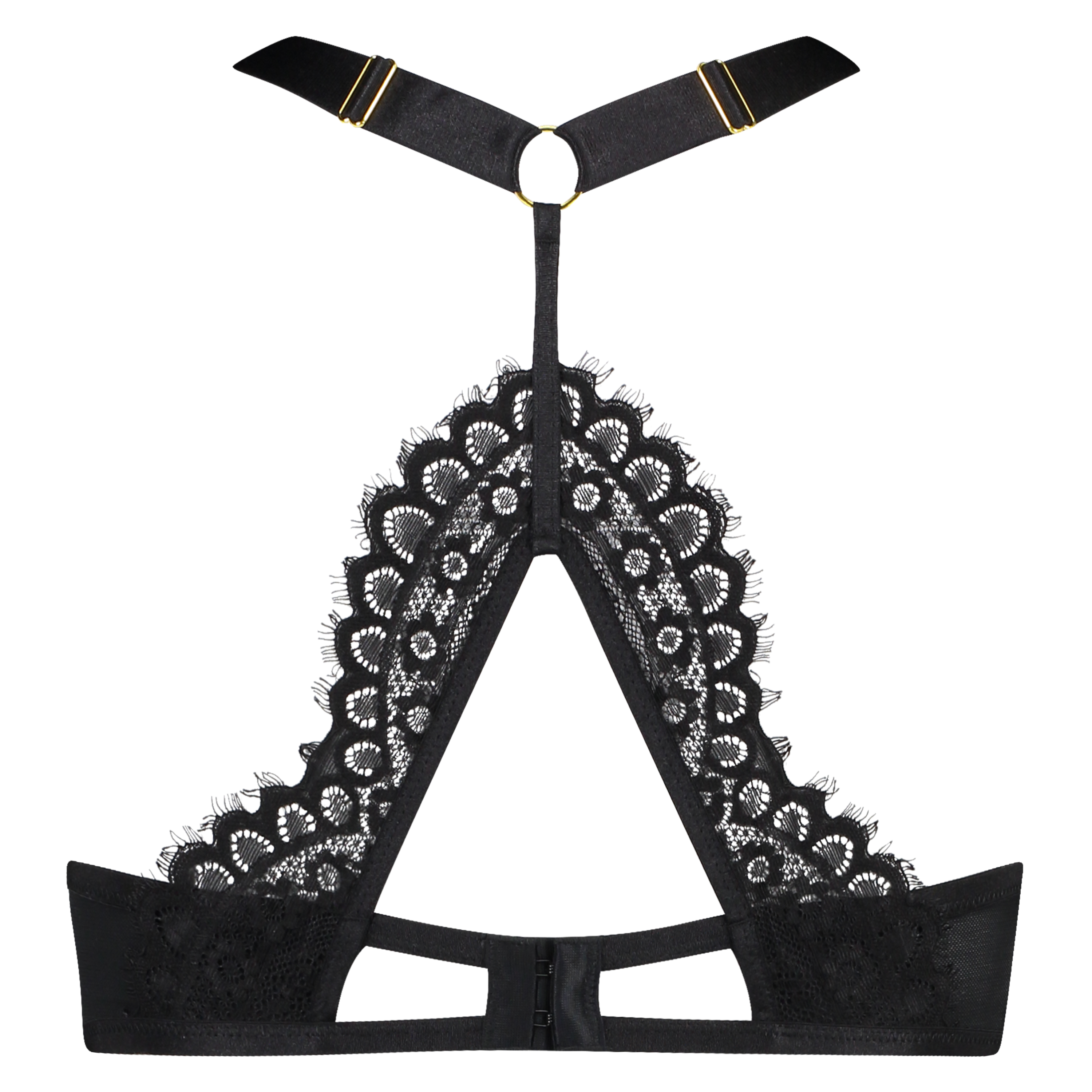 Soutien-gorge corset non pr&eacute;form&eacute; Sugar, Noir, main