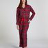 Ensemble pyjama Flannel, Rouge