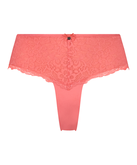 Slip brésilien Marine, Rose