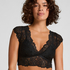 Bralette Poesie, Schwarz