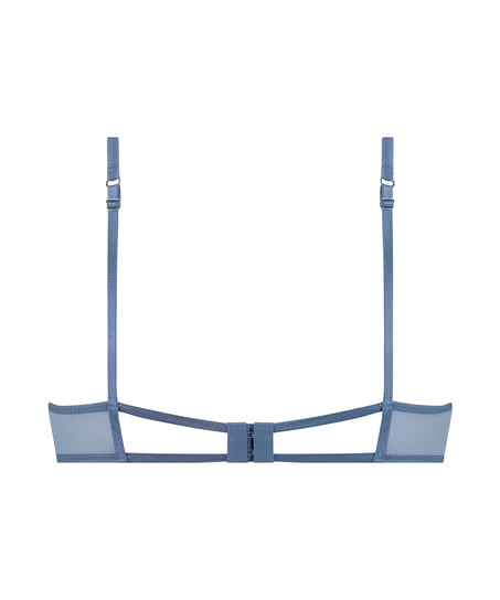 Unwattierter Bügel-BH Molly, Blau