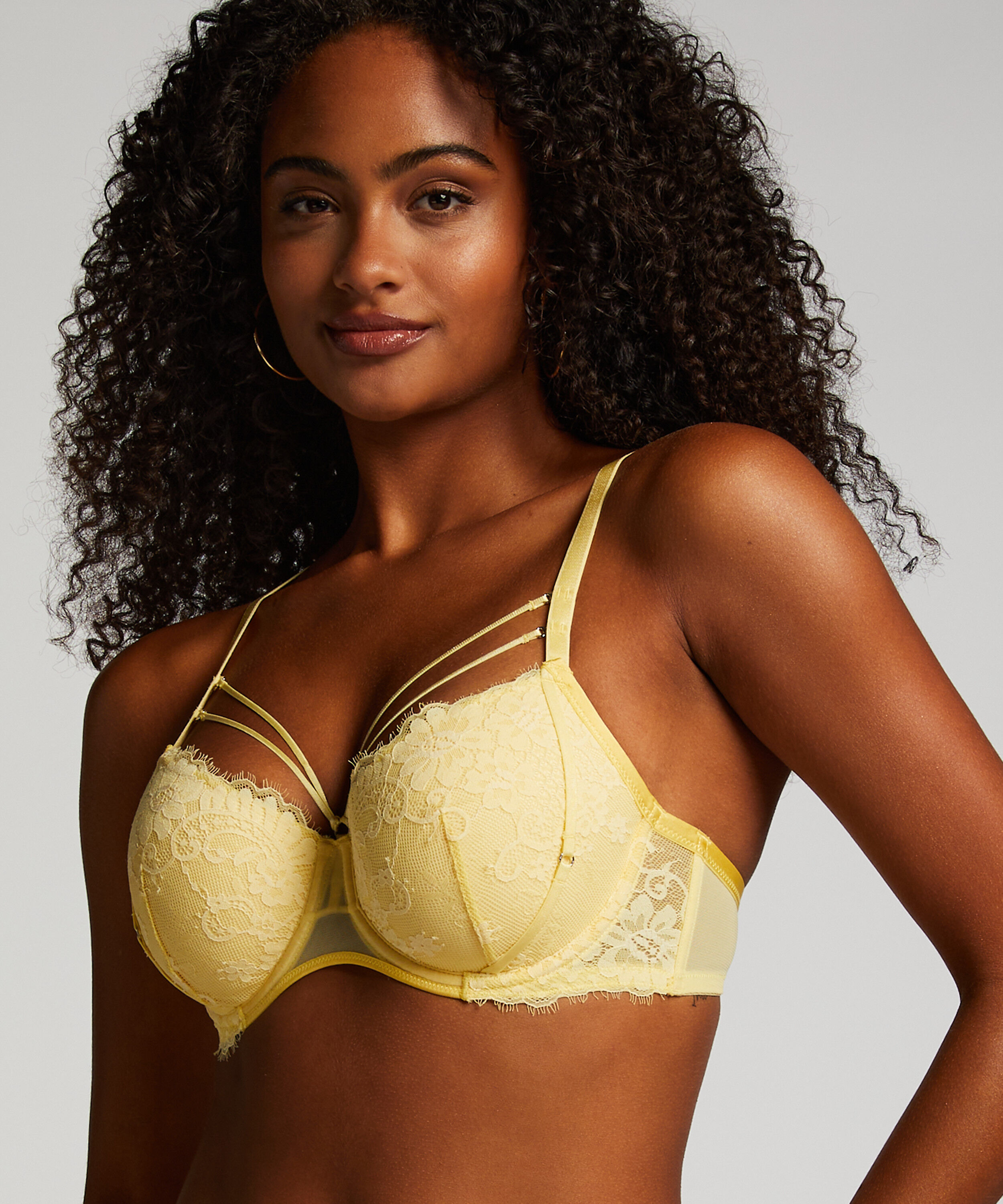 Soutien-gorge &agrave; armatures pr&eacute;form&eacute; Lidia, Jaune