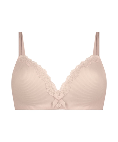 Soutien-gorge sans armature pr&eacute;form&eacute; Lola, Rose