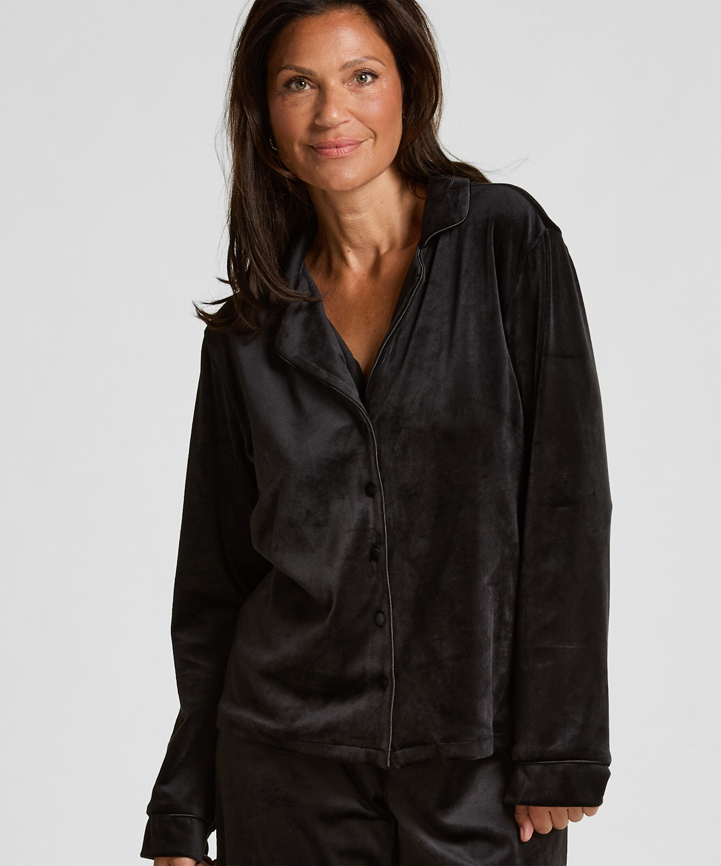 Veste à manches longues en velours