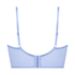 Soutien-gorge rembourré à armatures longline Kimberley, Bleu