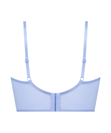 Soutien-gorge rembourré à armatures longline Kimberley, Bleu