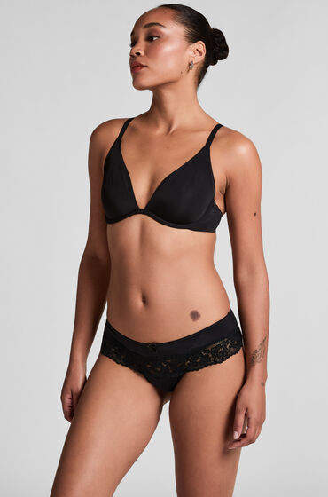 Hunkemöller Boxer string Paris Noir