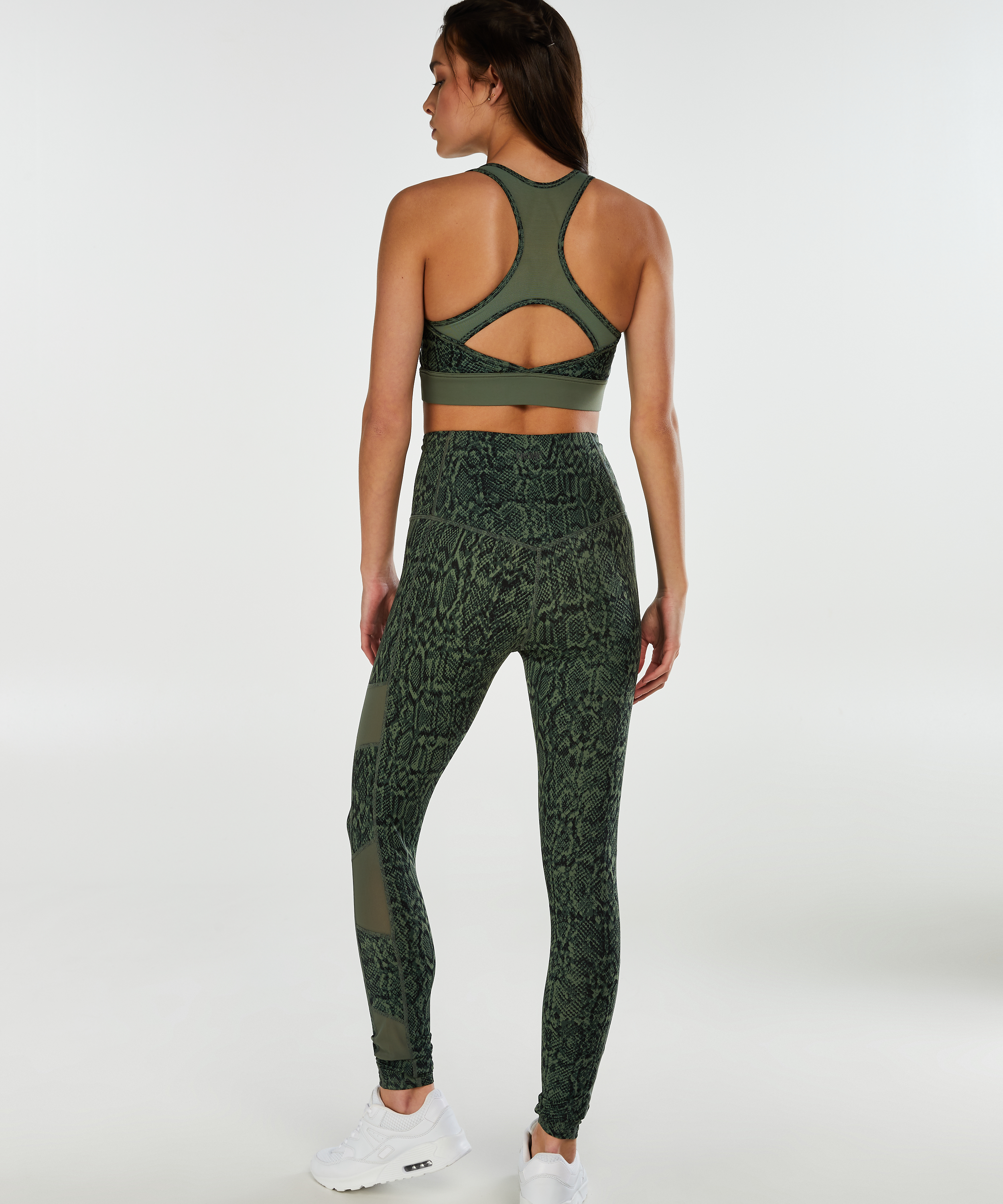 HKMX Sportlegging mit hoher Taille, gr&uuml;n, main