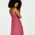 Slipdress Modal Lace mit Spitze, Rose