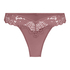 Slip brésilien Lainey, Rose