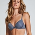 Soutien-gorge à armatures préformé Plunge, Gris