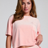 Top Velours Pocket, Rose