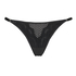 High-Leg-Tanga Duckie, Schwarz
