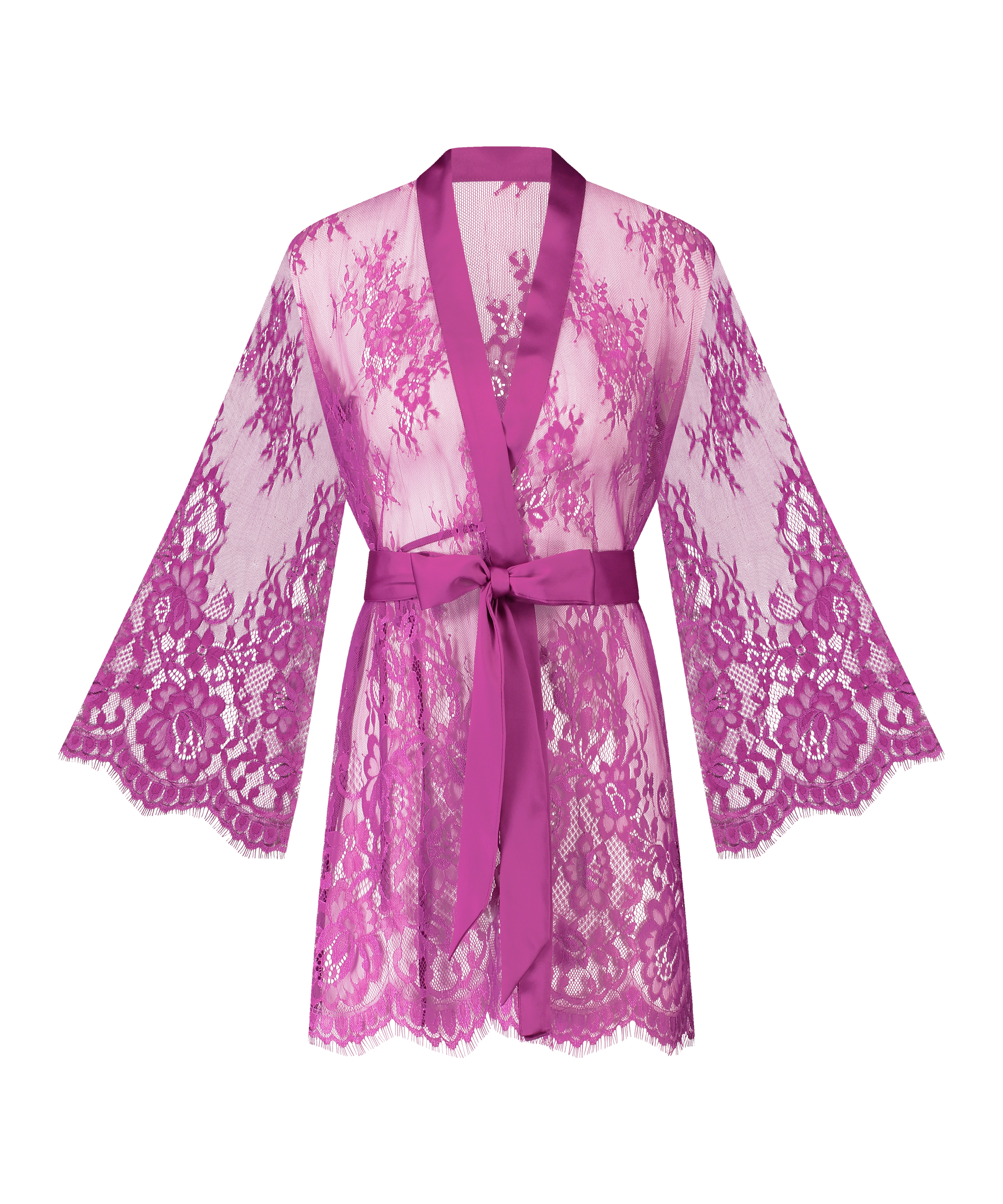 Kimono Lace Isabelle, Lila, main