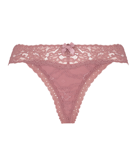 Extra Tief sitzender String Madison, Rose