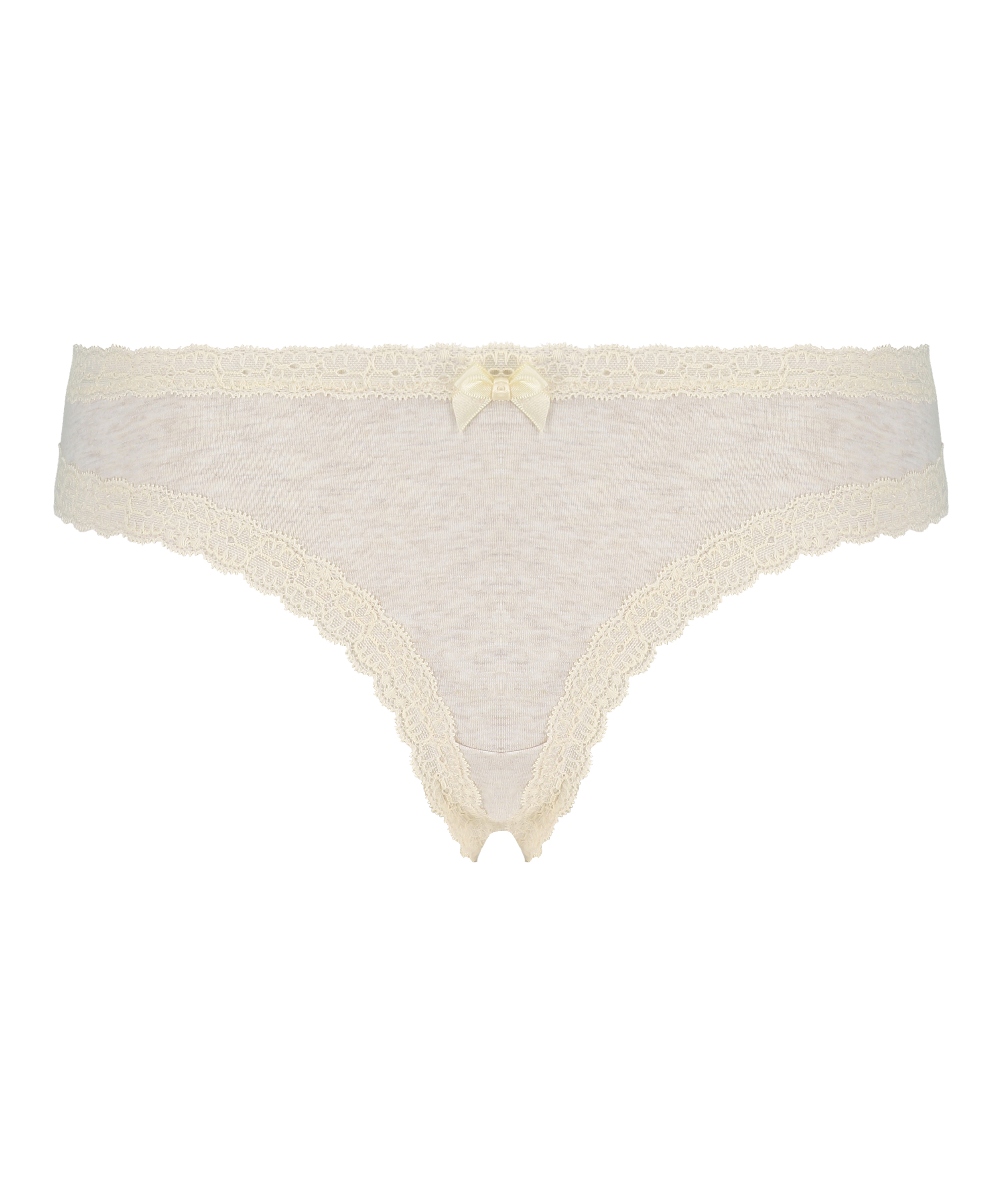 Slip brésilien coton, Beige, main