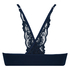 Nahtloses Croptop Maria, Blau