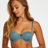 Soutien-gorge à armatures préformé sans bretelles Sierra, Vert