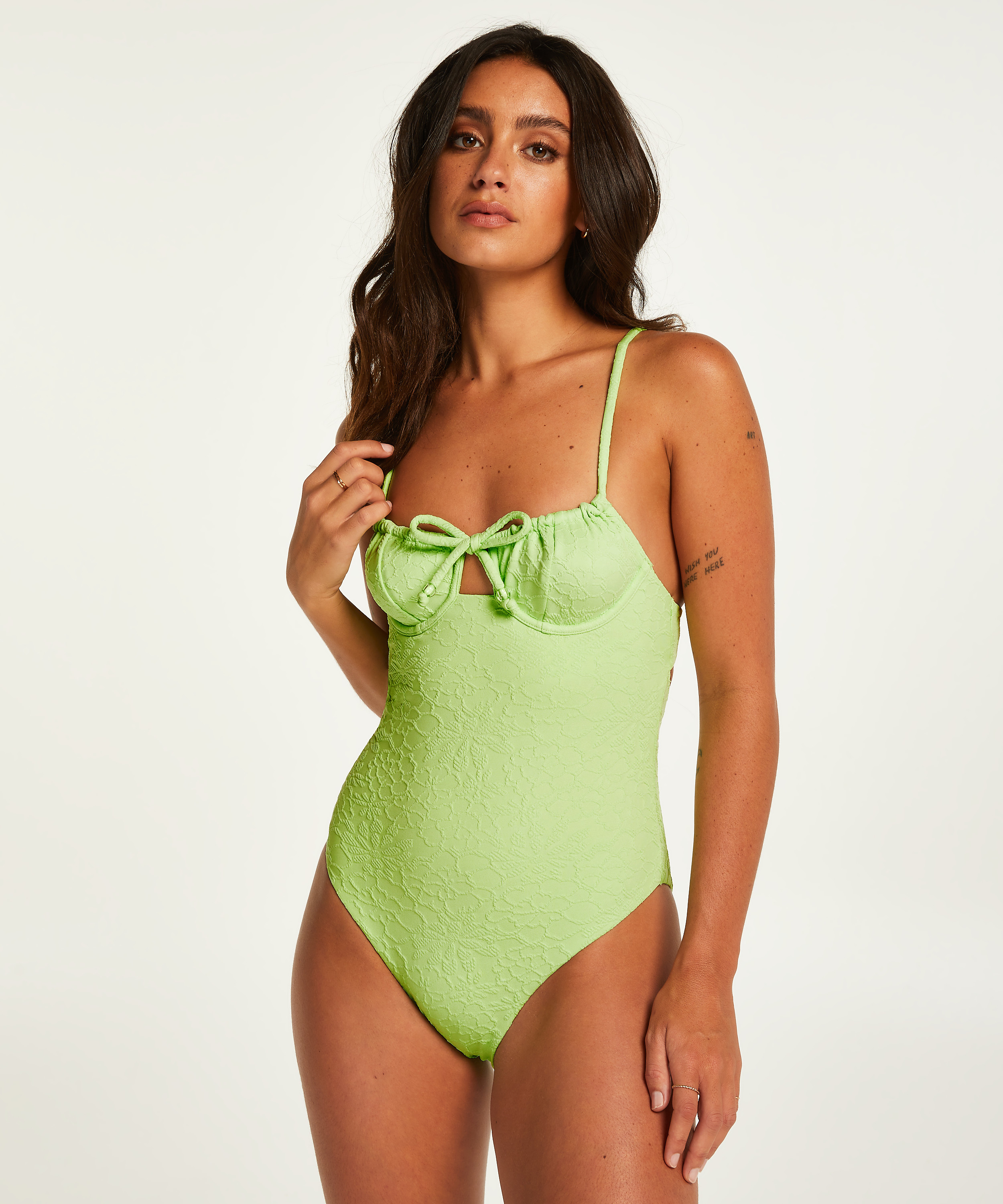 Maillot de bain Bondi, Vert, main