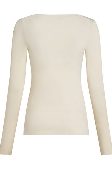 Hunkemöller super soft Boatneck shirt with Cashmere White