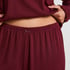 Pyjama Hose Loose Pointelle, Rot