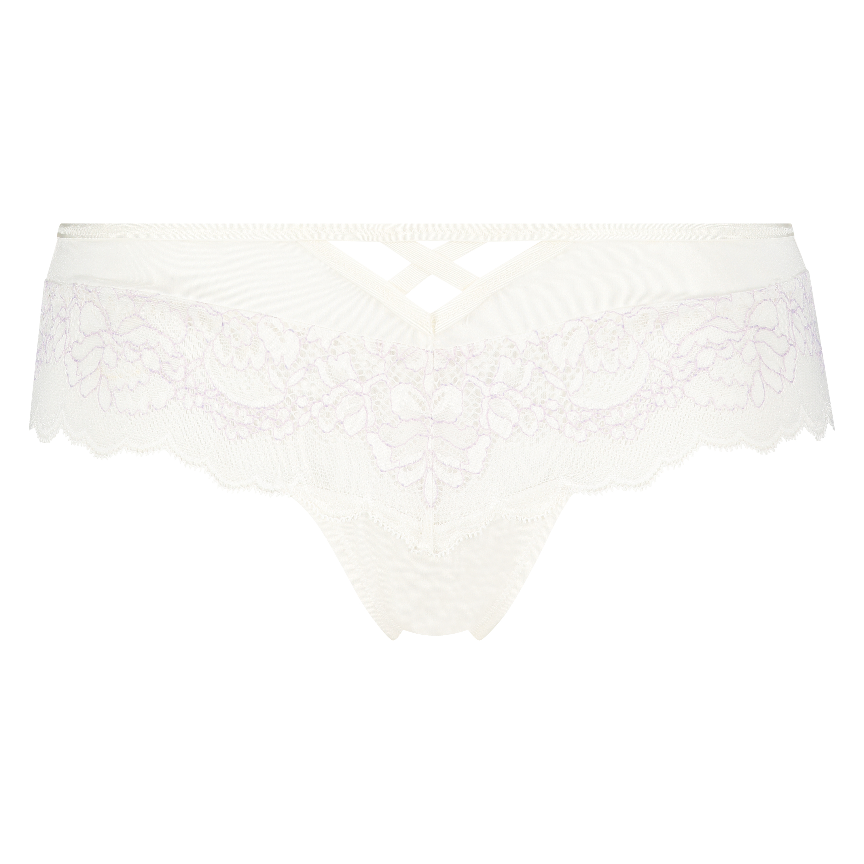 Boxer string Camile, Blanc, main