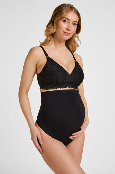 Hunkemöller String de Maternité Sans Coutures Noir