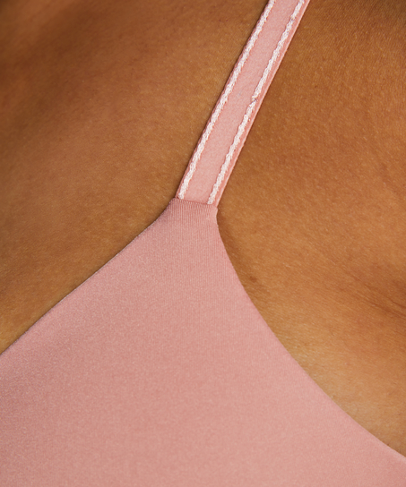 Soutien-gorge push-up préformé sans armatures Mona, Rose