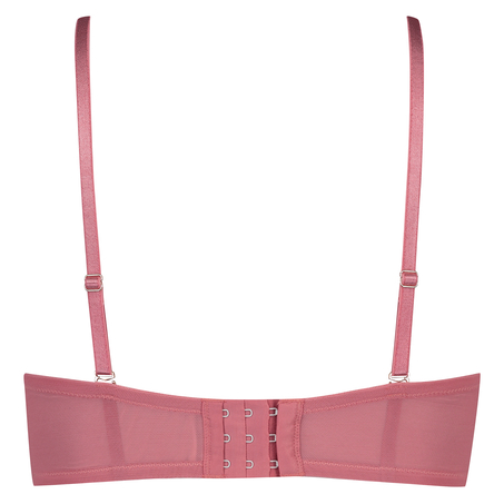 Soutien-gorge à armatures préformé sans bretelles Roberta, Rose
