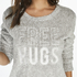 PJ Fleece Fairisle, Grau