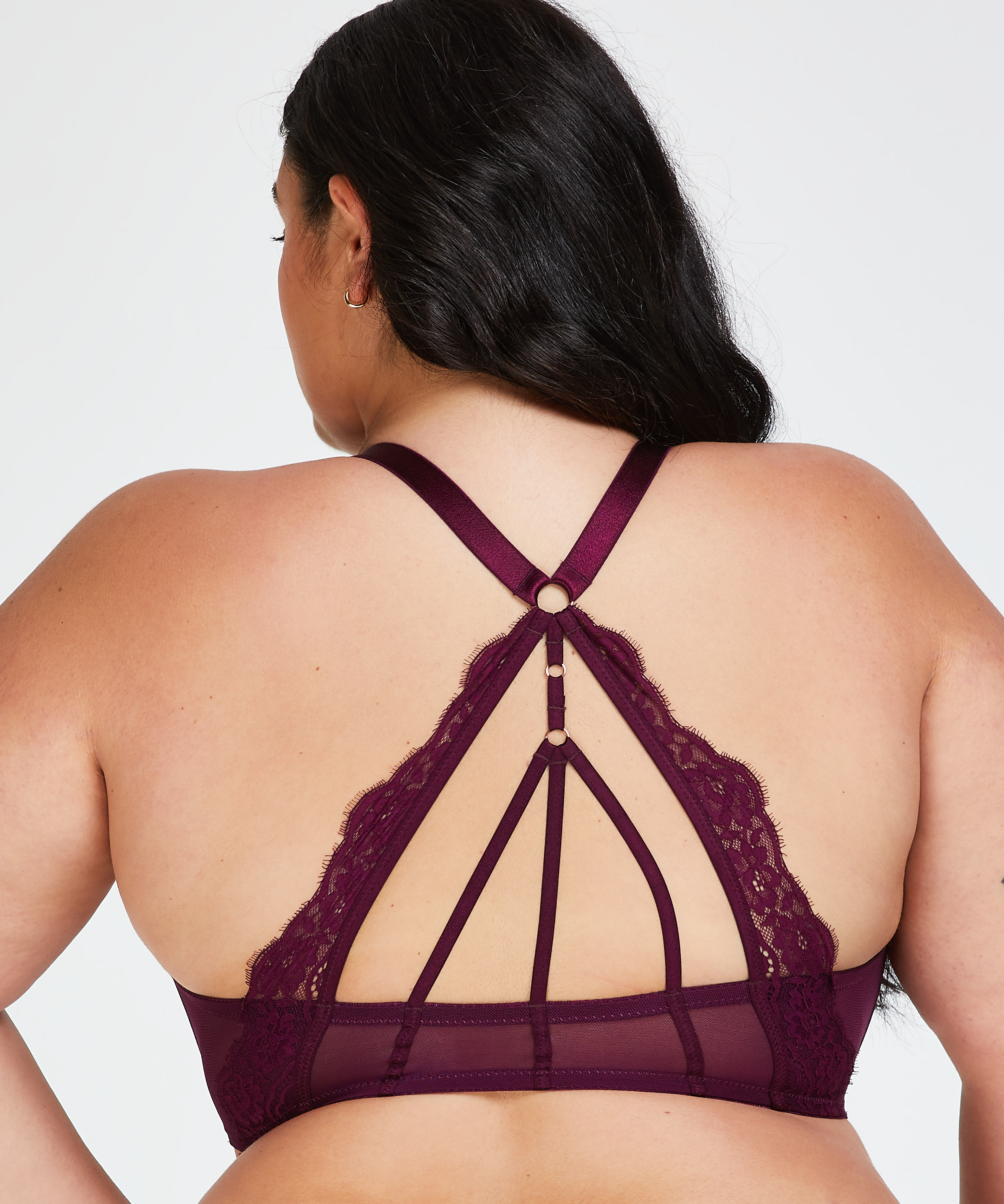 Soutien-gorge &agrave; armatures pr&eacute;form&eacute; Melissa, Violet, main