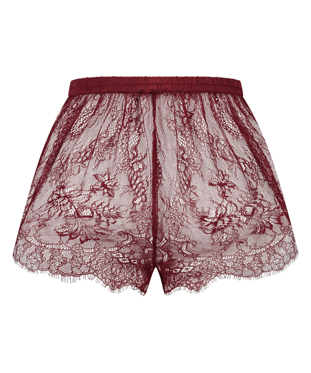 Shorts Lace Delphine, Rot